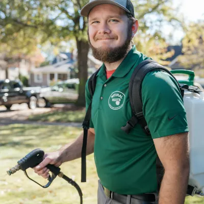 technician smiling