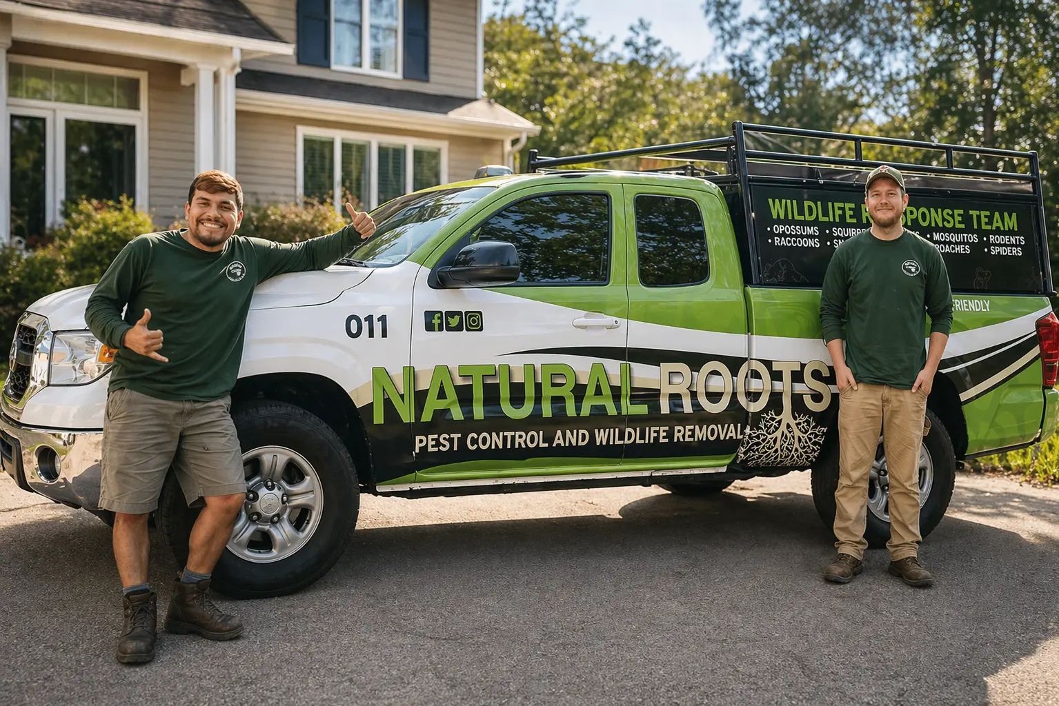 Natural Roots technicians